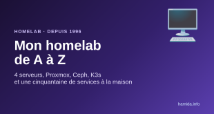 Mon homelab de A à Z : 4 serveurs, Proxmox, Ceph, K3s et une cinquantaine de services